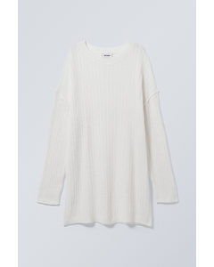 Dilaria Oversized Sweater White