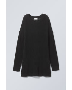 Dilaria Oversized Sweater Black