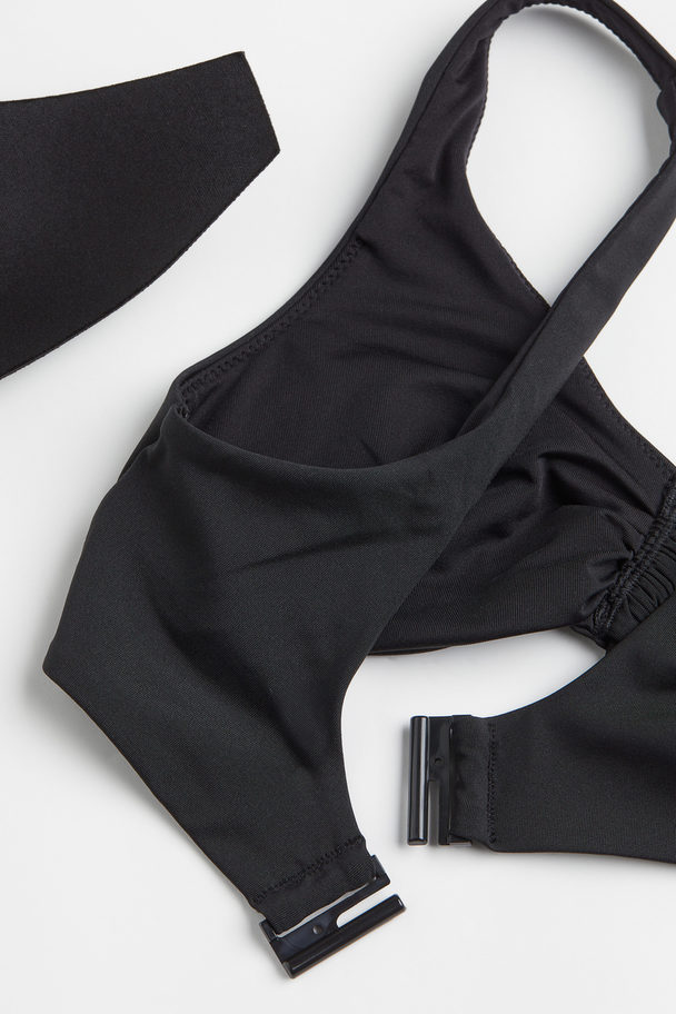 H&M Padded Bikinitop Zwart