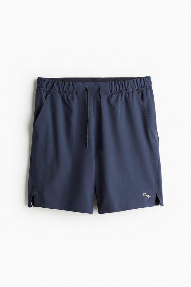 H&M DryMove™ Tennisshorts Stahlblau