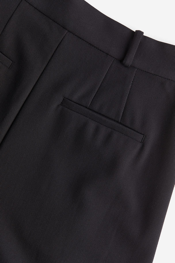 H&M Elegante Jerseyhose Schwarz