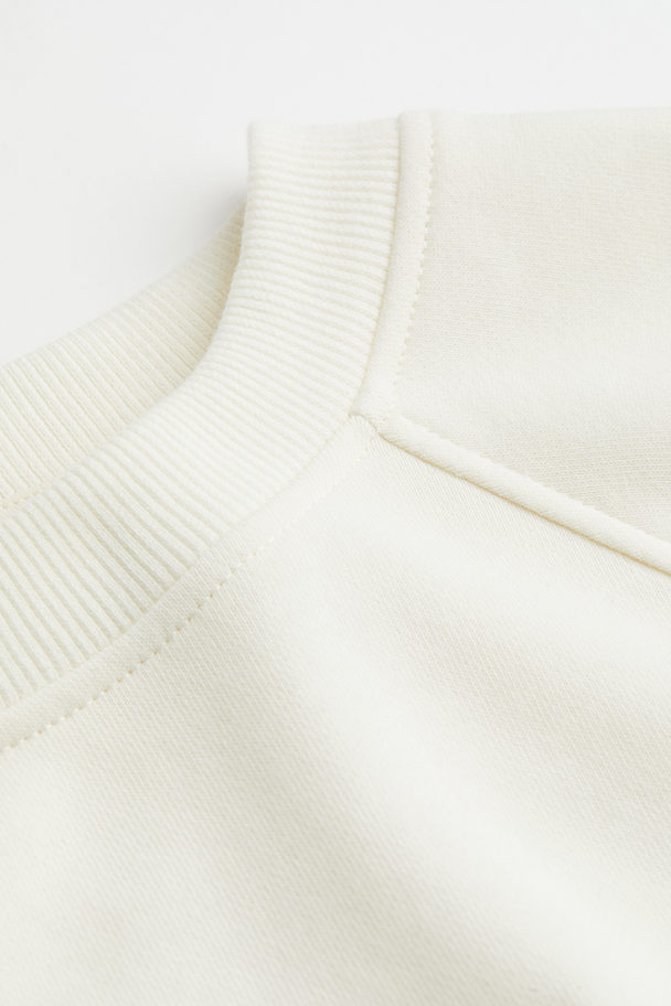 H&M Sweatshirt Med Motiv Crèmevit/ucla
