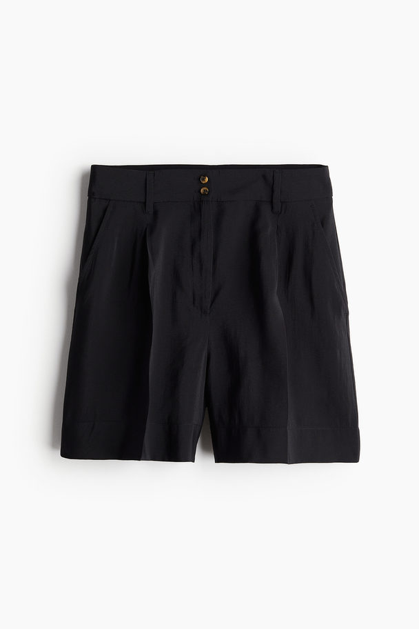 H&M Bermudashorts I Modalmiks Sort