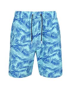 Regatta Mens Hamza Palm Print Swim Shorts