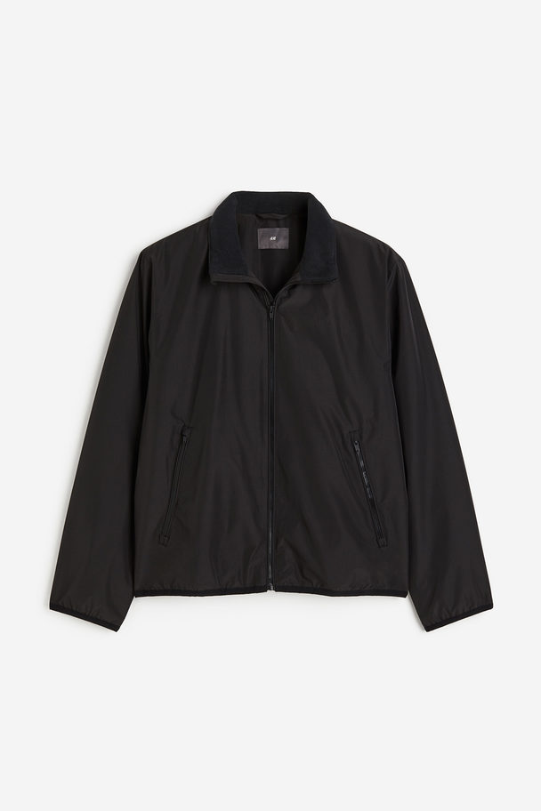 H&M Regular Fit Padded Jacket Black