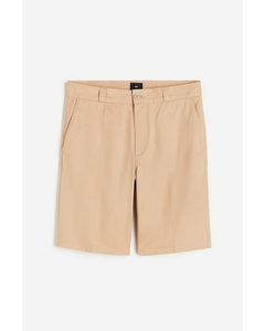 Chinoshort - Relaxed Fit Beige