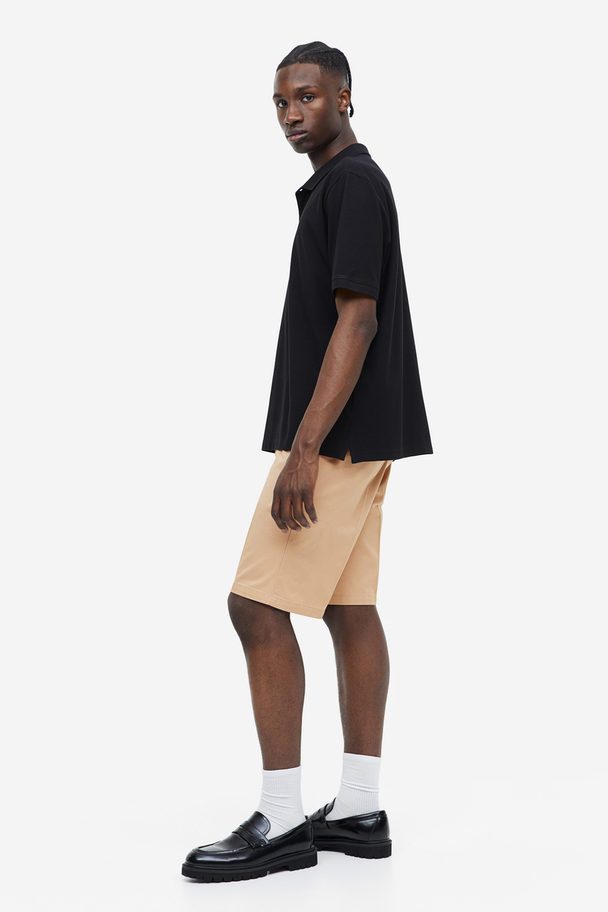 H&M Chino-Shorts in Relaxed Fit Beige