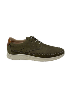 Billy Green Leather And Suede Lace Up Shoes