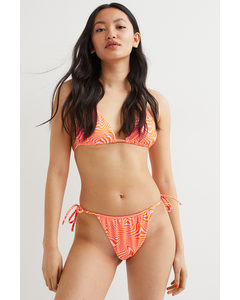 Bikinitrusser Brazilian Orange/mønstret