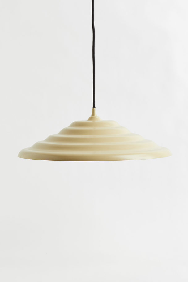 H&M HOME Taklampe I Metall Lys Beige