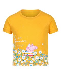 Regatta Childrens/kids Peppa Pig Floral T-shirt