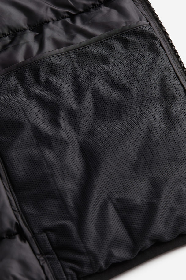 H&M Lightweight Puffer Jacket Black
