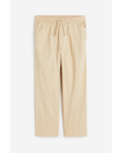 Pull-on-Chino Relaxed Fit Hellbeige