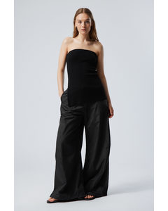 Leish Parachute Trousers Svart