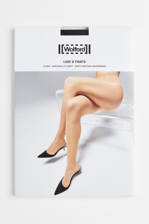 Wolford Luxe 9 Tights Black