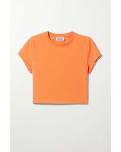 Sabra Crop T-shirt Orange