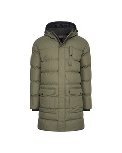 Cappuccino Italia Hooded Winter Jacket Army Gron