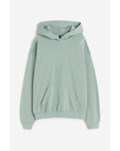 Oversized Hoodie Dusty Green