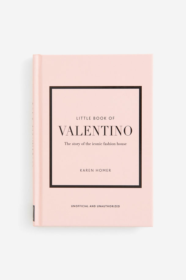 H&M HOME Little Book Of Valentino Pink