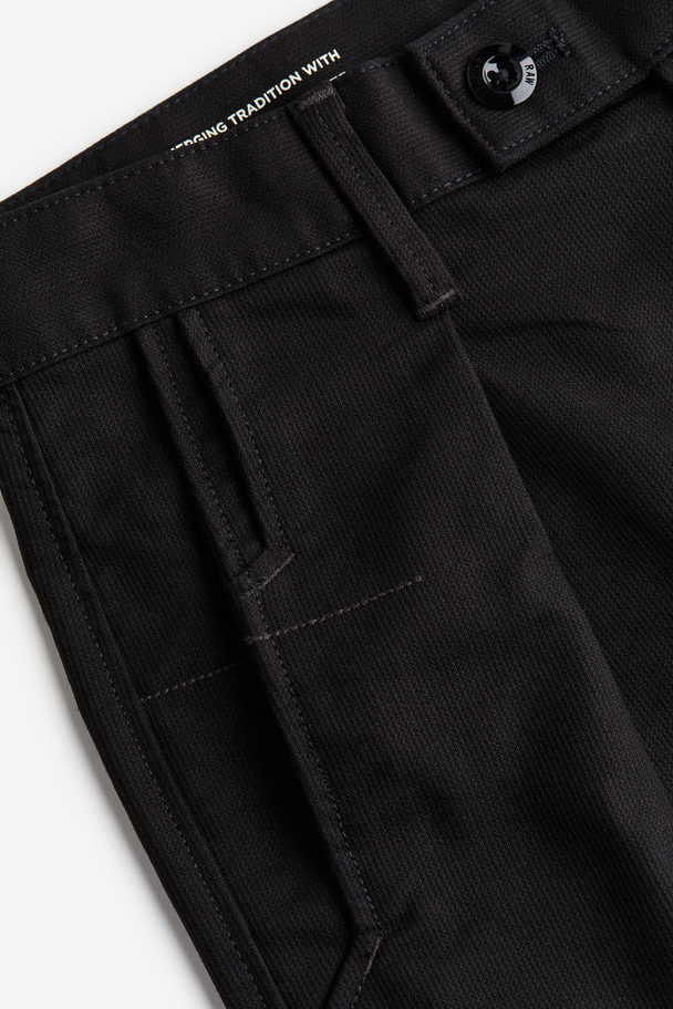 G-Star RAW Pleated Chino Relaxed Black