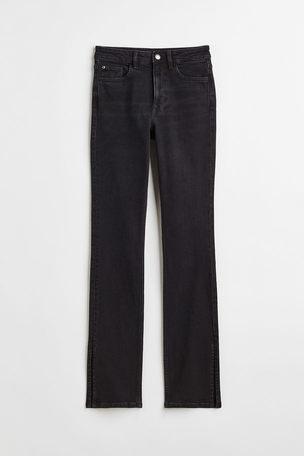 H&M Skinny High Jeans Zwart