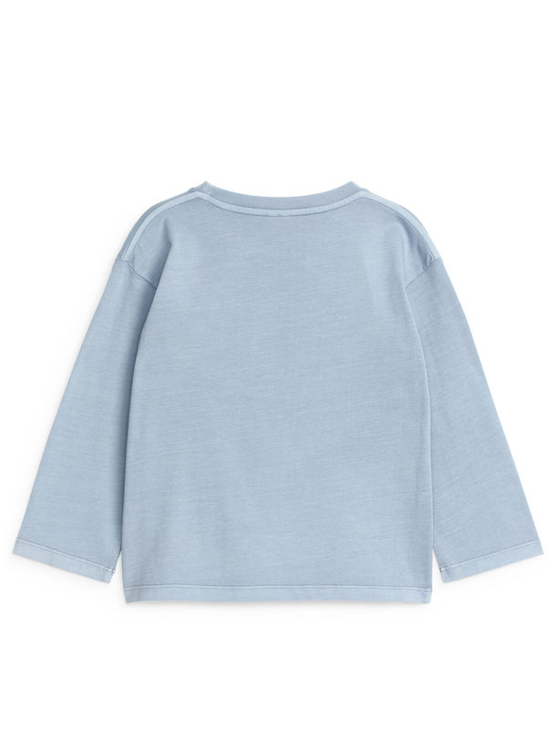 ARKET Long-sleeve T-shirt Dusty Blue