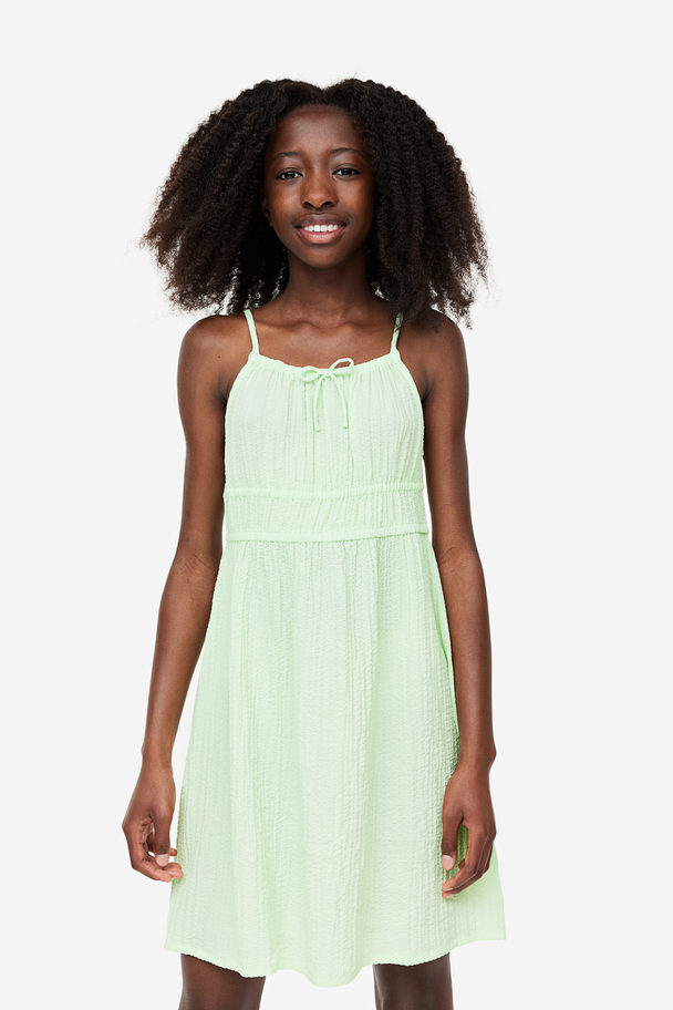 H&M Sleeveless Dress Light Green