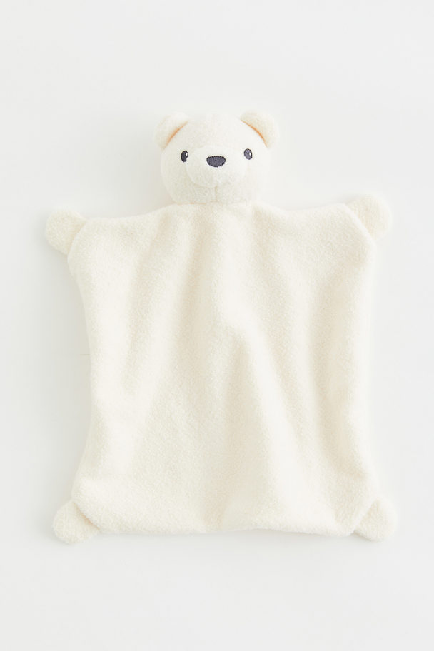H&M HOME Teddy Comfort Blanket Natural White