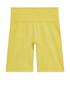 Seamless™ Cycling Shorts Yellow