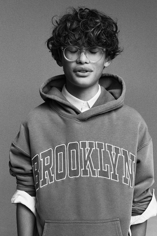 H&M Capuchonsweater Kakigroen/brooklyn