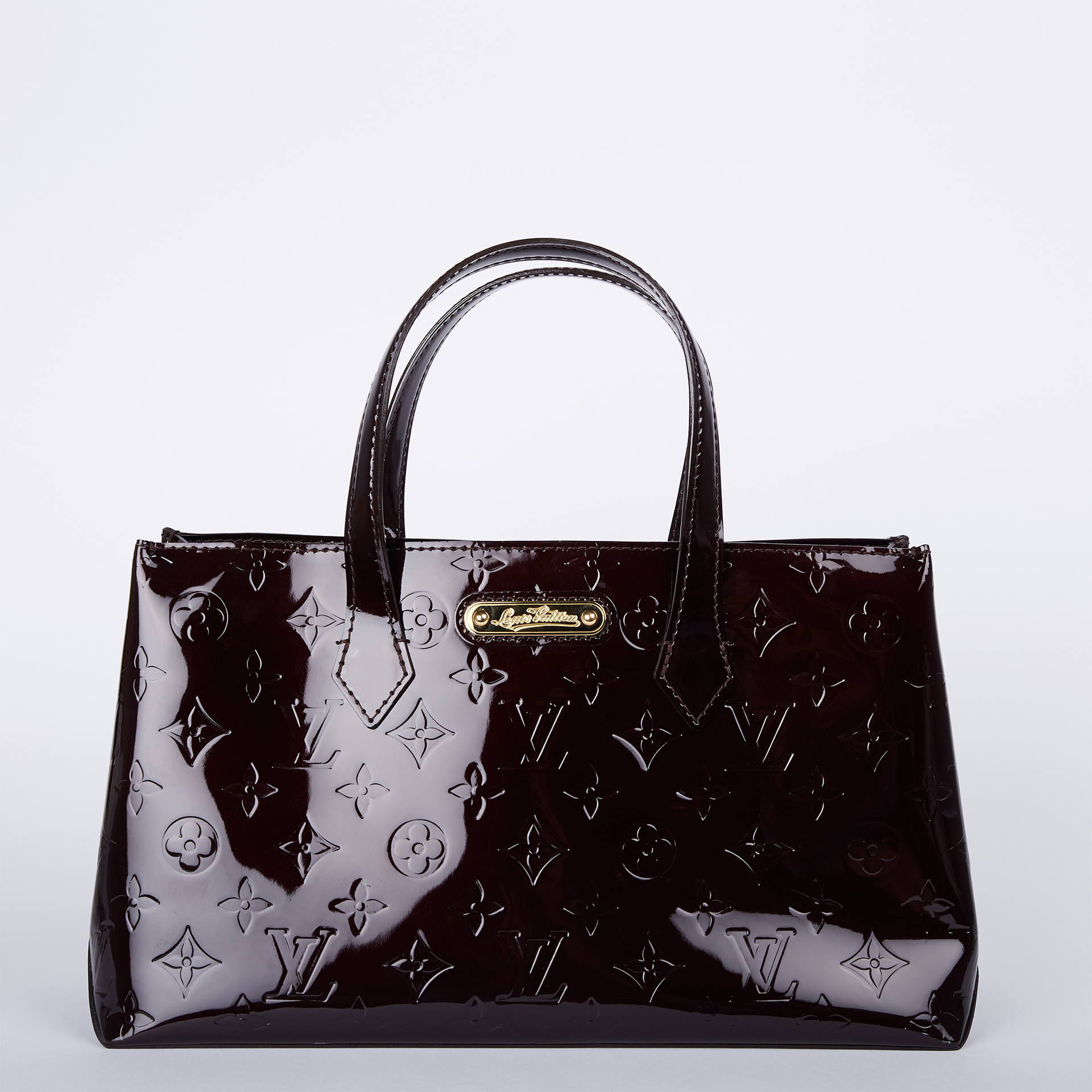 Louis Vuitton Wilshire Pm Patent Leather Bag