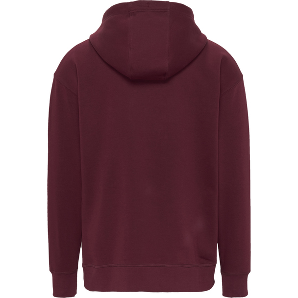 TOMMY JEANS Tommy Jeans Reg Linear Hoodie Rood