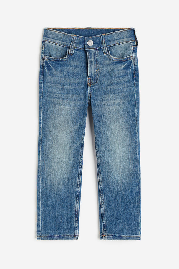 H&M Slim Fit Lined Jeans Denim Blue