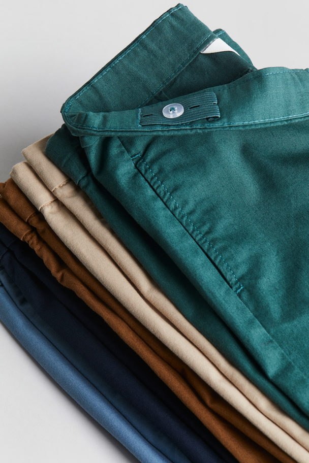 H&M 5-pack Chinos-shorts Blå/marineblå
