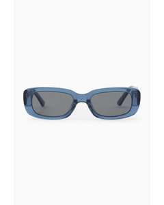 Rectangle Sunglasses Blue