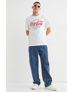 Regular Fit T-shirt White/coca-cola