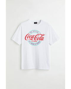 Regular Fit T-shirt Hvit/coca-cola
