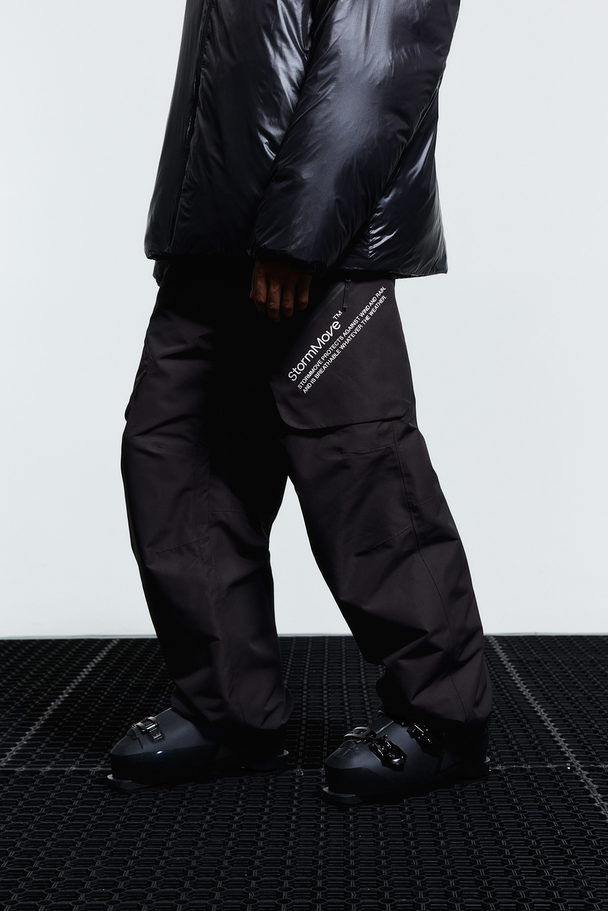 H&M ThermoMove™ Baggy-Skihose Schwarz