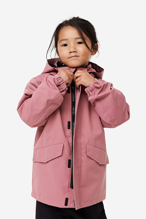 H&M Room-to-grow Shell Parka Old Rose