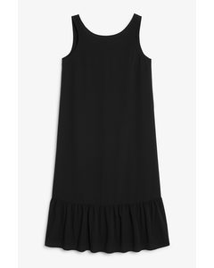 Sleeveless Midi Dress Black