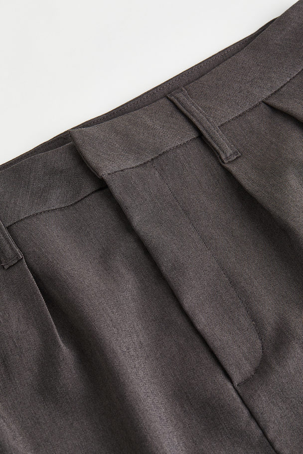 H&M Mini Skirt Dark Grey