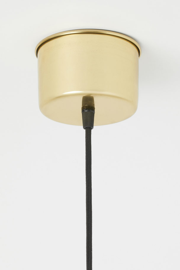 H&M HOME Kleine Metalen Plafondlamp Goudkleurig