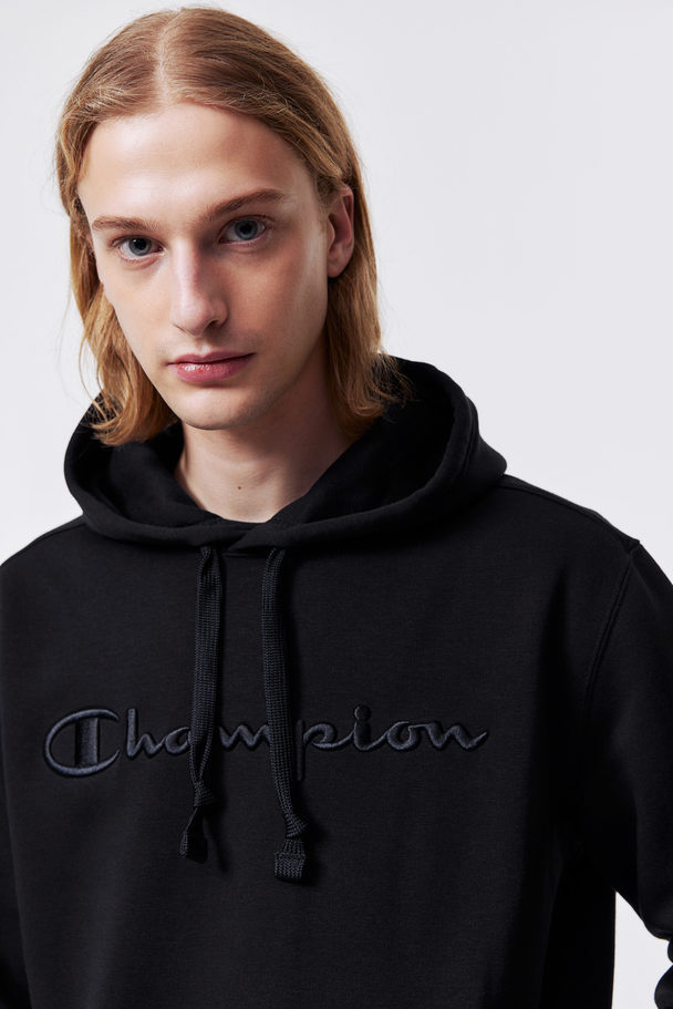 Champion Hooded Sweatshirt Black Beauty