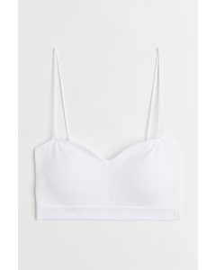 Padded Bandeau-bh - Seamless Wit