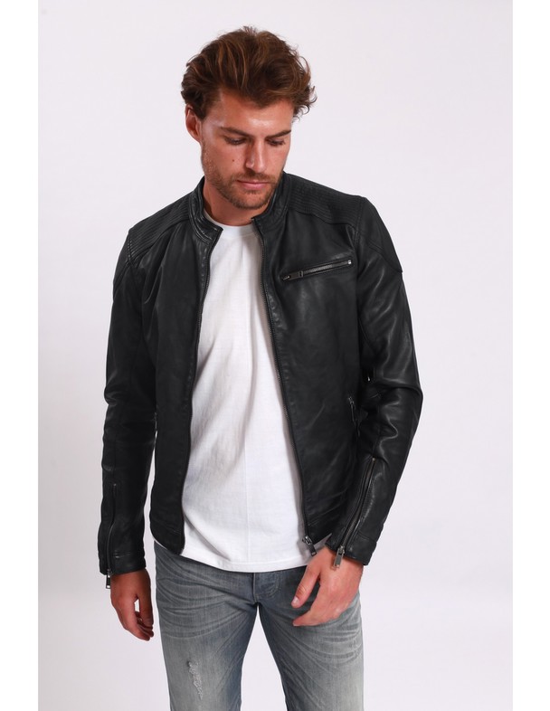 Lee Cooper Leather Jacket Bertin