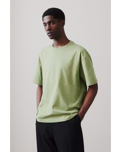 T-shirt - Loose Fit Groen