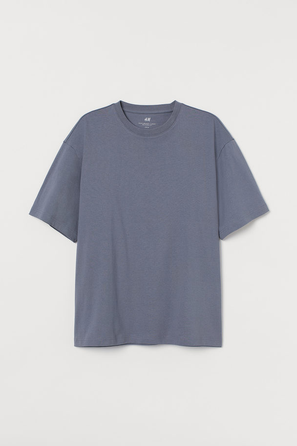 H&M T-shirt - Relaxed Fit Grijs