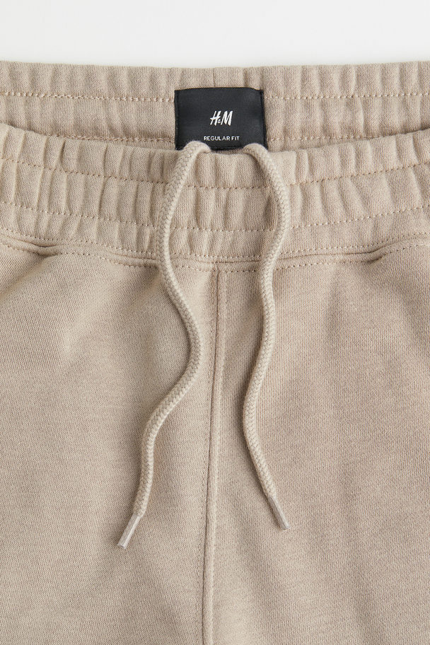 H&M Sweatpants - Regular Fit Beige/snoopy
