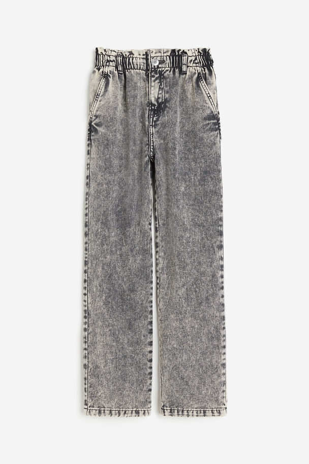 H&M Relaxed Fit Jeans Grijs