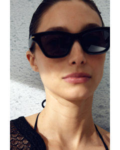 Angular Sunglasses Black